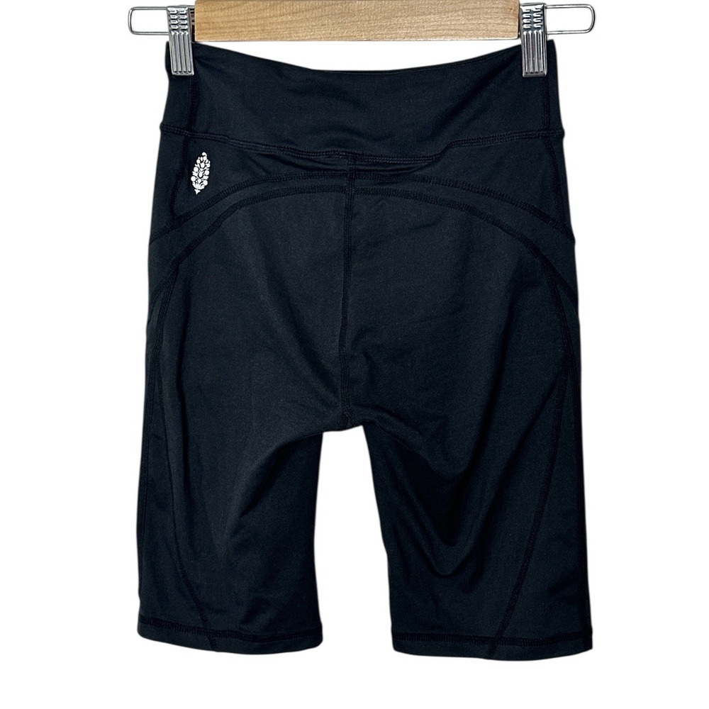 Free People Movement Bike Shorts Women's XS Black Athleisure‎ Workout Stretch